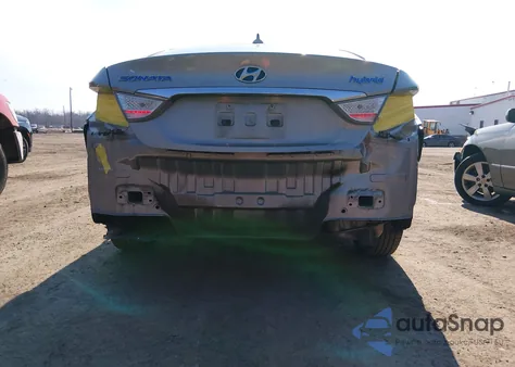 2012 Hyundai Sonata Hybrid z USA, uszkodzony, nr VIN KMHEC4A47CA033688